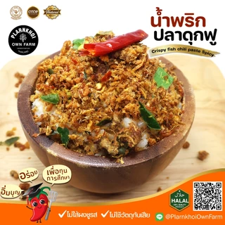 น้ำพริกปลาดุกฟู ปลาดุกเน้นๆ ฮาลาลทานได้ แซ่บจัดจ้าน ไม่ใส่ผงชูรส ไม่ใส่วัตถุกันเสีย