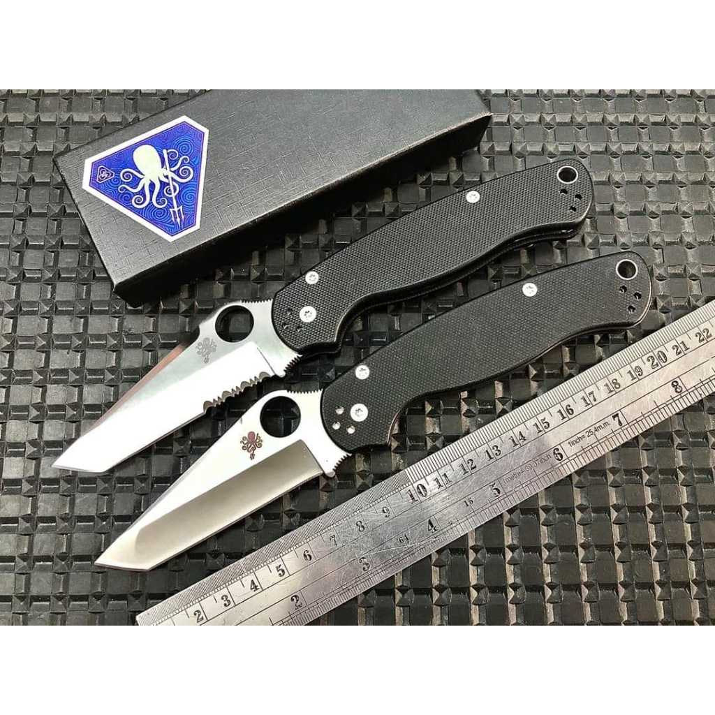 มีดพับ D2 แบรนด์ ปลาหมึก PDW 028 KRAKEN Folding knife เดินป่า มีดพับพกพา มีดพก มีดพกสวยๆ มีดเดินป่า มีดสั้น มีดพกเท่ๆ