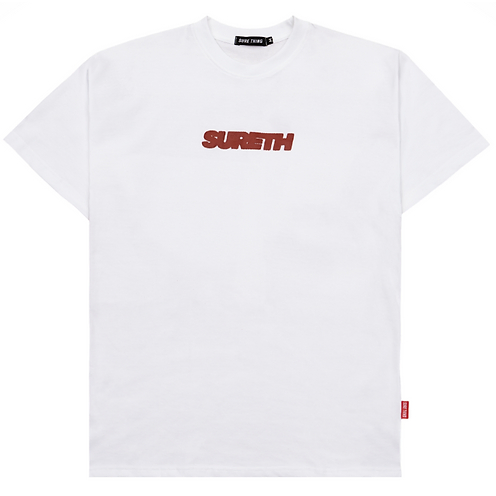 SURETHING NOISE TEE - WHITE