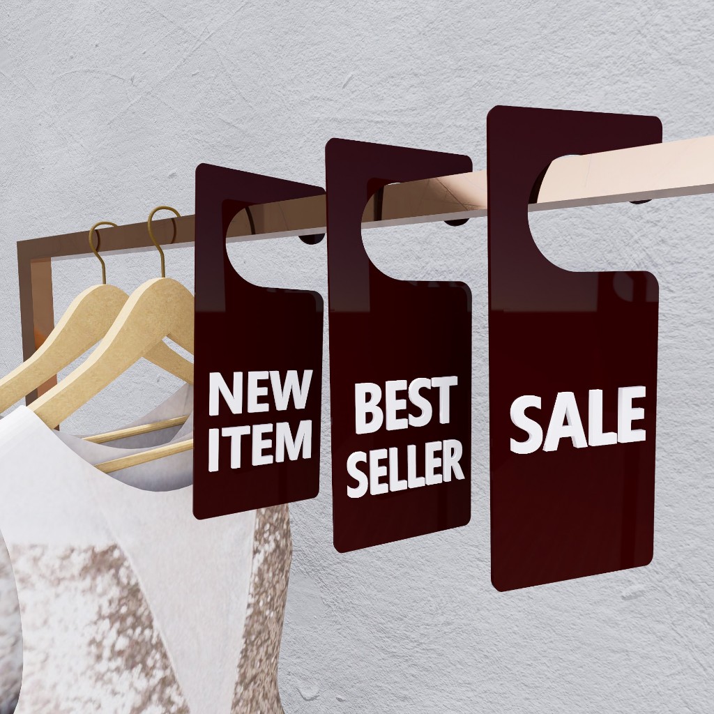 ป้าย best seller  ป้าย sale ป้าย new item ป้ายแขวนตกแต่งร้าน สวยเด่น สีสันสดใส พร้อมส่ง ส่งไว