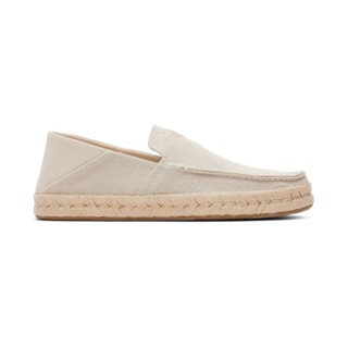 TOMS รองเท้าลำลองผู้ชาย สลิปออน รุ่น Alonso Loafer Rope Fog …