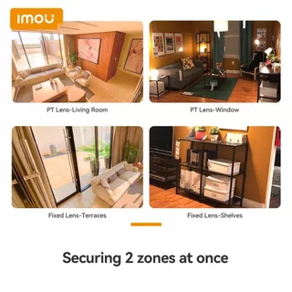 ⚡️กล้องวงจรปิดไร้สาย⚡️Dahua IMOU Ranger Dual 6MP (3MP+3MP) Indoor WiFi Dual-Lens Security Camera