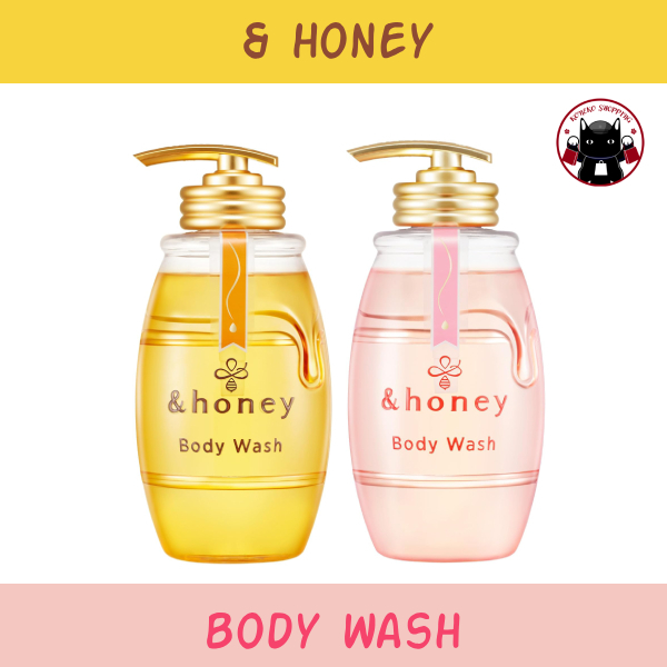 &honey Gel Body Wash - Moisturizing Skin Care ขวด 500ml ถุงเติม 440 ml
