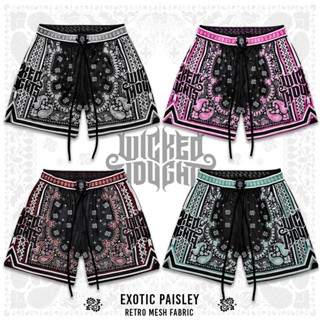 กางเกงกีฬา กางเกงบาสขาสั้น Badz WICKED PAISLEY COLLECTION [ …