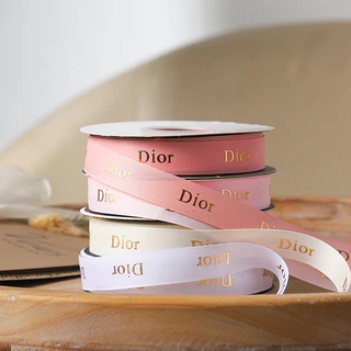 ริบบิ้นผ้า Dior ขนาด 2 × 45 หลา พร้อมส่งครับ