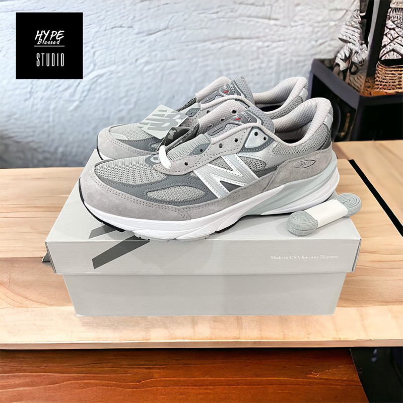 พร้อมส่ง ของแท้ 100% NEW BALANCE 990v6 Made in USA Grey (M990GL6)