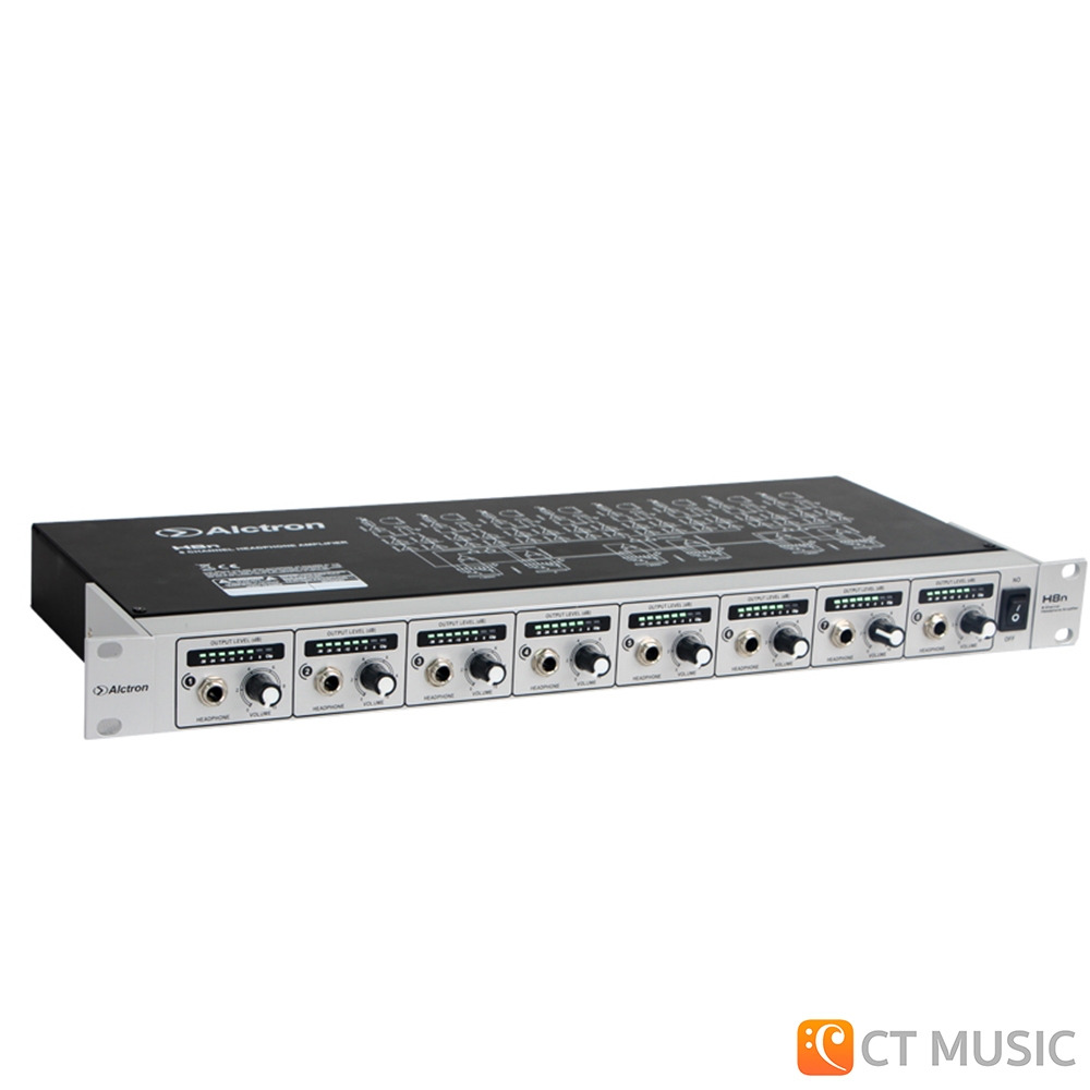 Alctron H8N 8-channel headphone amplifier แอมป์ขยายหูฟัง