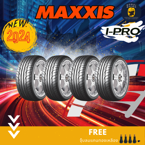 ส่งฟรี MAXXIS VICTRA I-PRO ยางใหม่ปี 23-24🔥(ราคาต่อ 4เส้น) ยางรถยนต์ขอบ15 16 17 18 ฟรีจุ๊บลมยาง มีประกันจากโรงงาน