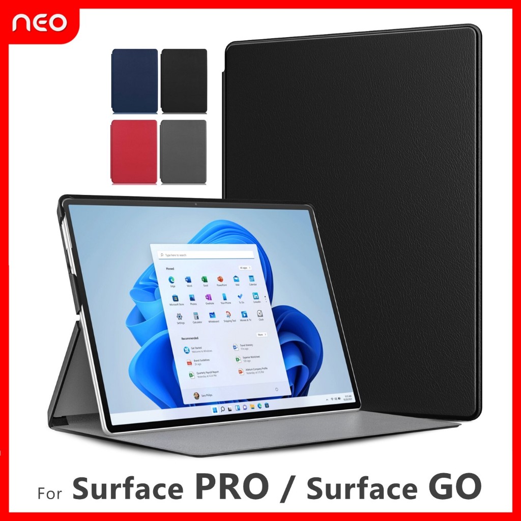 NEO เคสแท็บเล็ตกันกระแทก เคสSurface PRO 4 5 6 7 8 9 10 Microsoft Surface GO 1 2 3 4 Cover Case