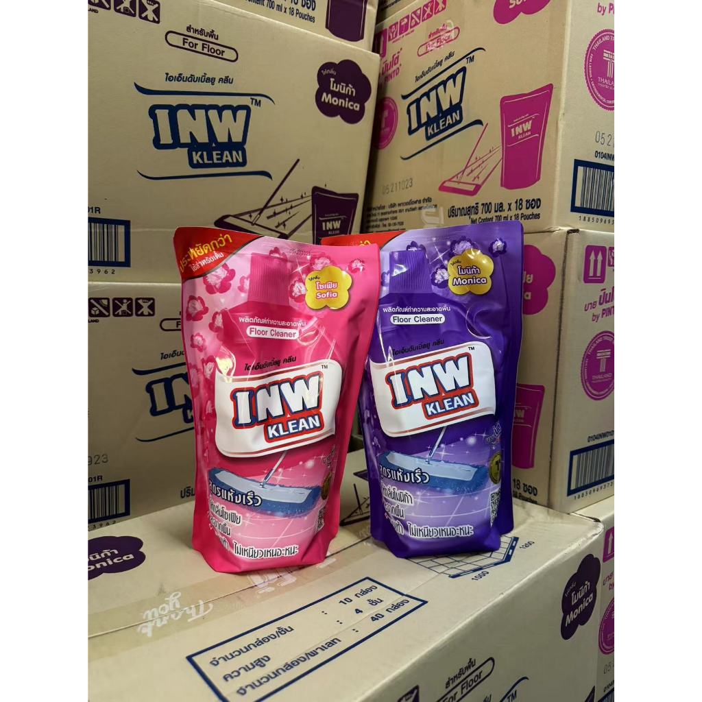 INW KLEAN ผลิตภัณฑ์ทำความสะอาดพื้น น้ำยาถูพื้น ขนาด 700 ml.