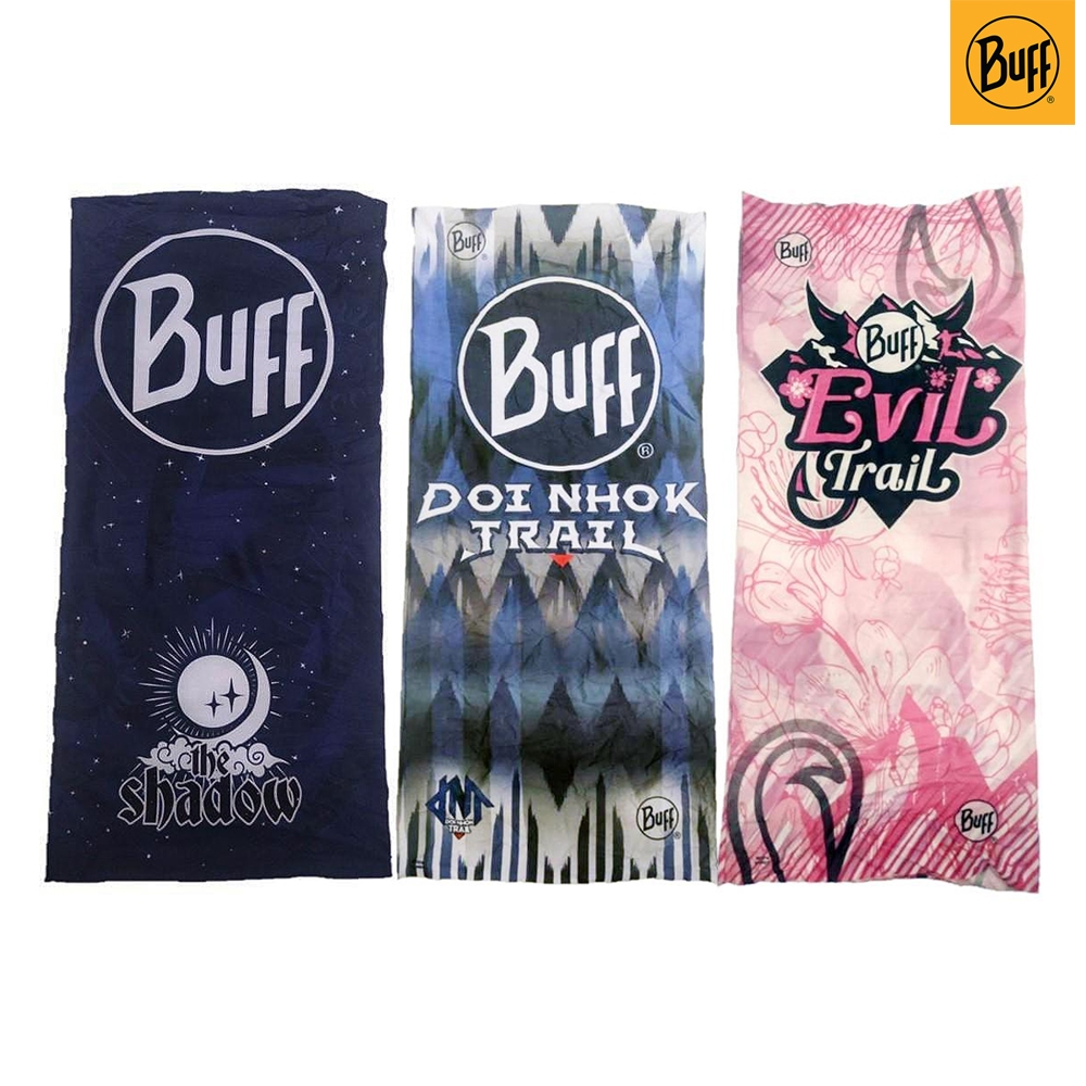 Sale Buff Neckwear ผ้าบัฟอเนกประสงค์ ทรงกระบอกสำหรับผู้ที่ชื่นชอบการวิ่ง การปั่น และกิจกรรมกลางแจ้ง กับ 3 ลายสุดหายาก