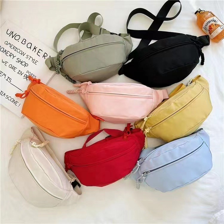 B-221 พร้อมส่ง กระเป๋าคาดอก กระเป๋าสำหรับผู้หญิง สไตส์นี้เท่มาก 4สี