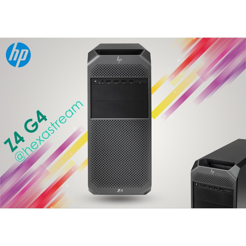 HP Workstation Z4 Tower G4 W-2123 Intel Xeon 3.6 GHz 4C (SSD) (มีการ์ดจอแยก) Windows แท้ สเปคแรง ราค