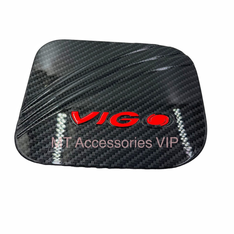 VIGO วีโก้ ใส่ได้ทุกปี เบ้ากันรอย ครอบมือจับ ครอบฝาถัง ลายแคฟล่าโลโก้แดง รุ่น4ประตู เลือกสินค้าในตัวเลือกค่ะ - รูปที่ 4