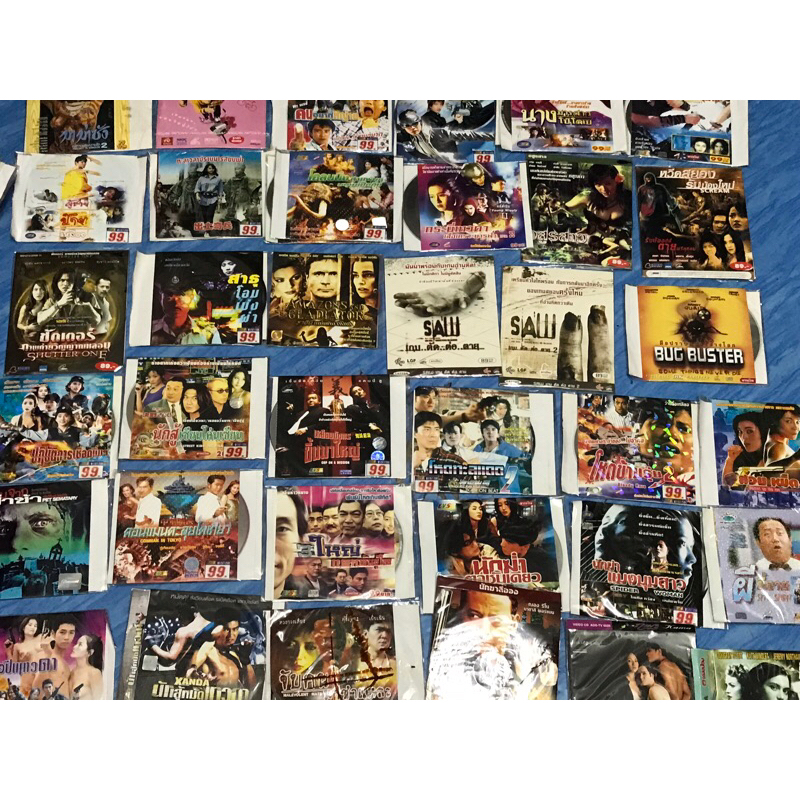 VCD,วีซีดีหนังซอง (73) ภาพยนตร์ดังยัอนยุค แผ่นแท้ มาสเตอร์ มือ 1