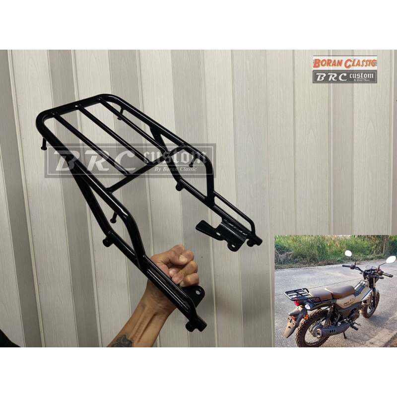 ตะแกรงท้ายPG-1(เหล็กหนาเเข็งแรง) ใส่ได้ทั้งgen1 และ gen2 rear rack PG-1