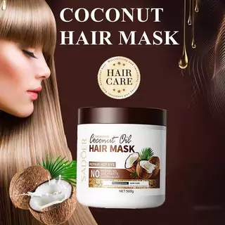 ( มีส่งด่วน ) SADOER Coconut Oil HAIR MASK ครีมหมักผม มะพร้าว 500g