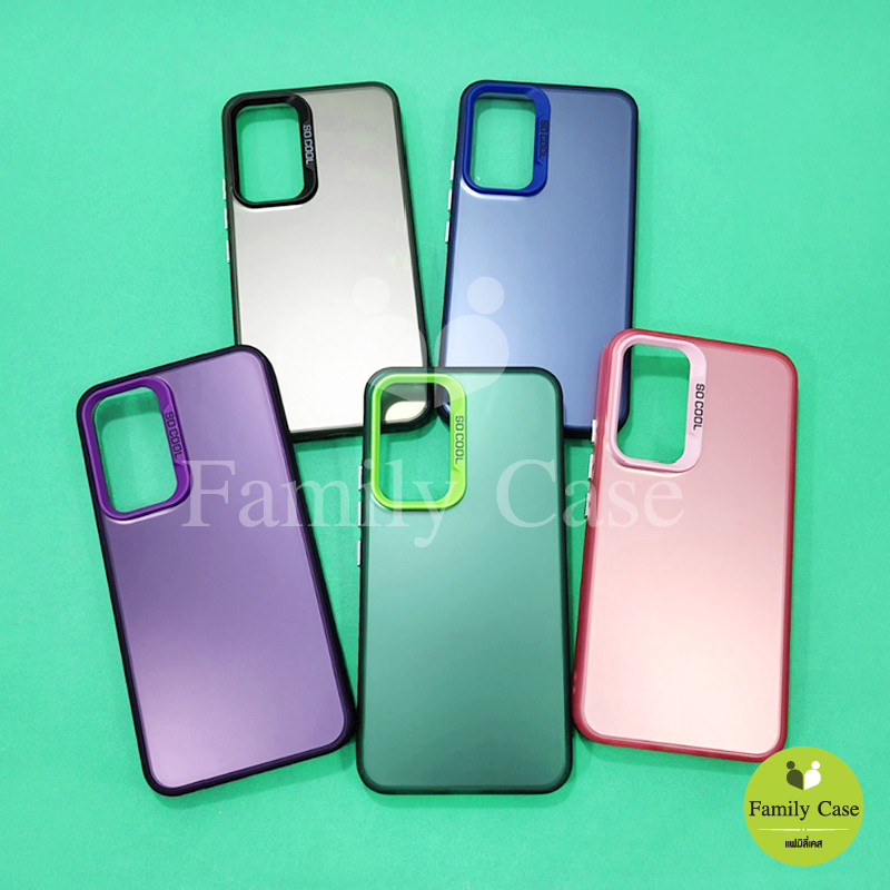 พร้อมส่ง!! เคสนิ่ม TPU รุ่น OPPO A3Pro A18/A38 A58(4G) A58/A78(5G) A79(5G) Reno 10/10 Pro กันเลนส์กล้องขอบสี ปุ่มกดเงิน