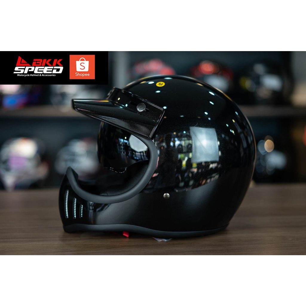 ZEUS 916D หมวก สไตล์ Vintage Custom Retro ทรง Bell moto3 - รูปที่ 6