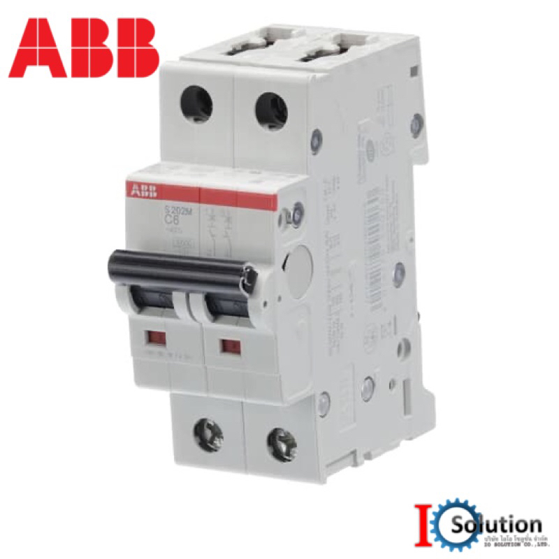 S202M-C6 Circuit Breaker เซอร์กิตเบรคเกอร์ ABB