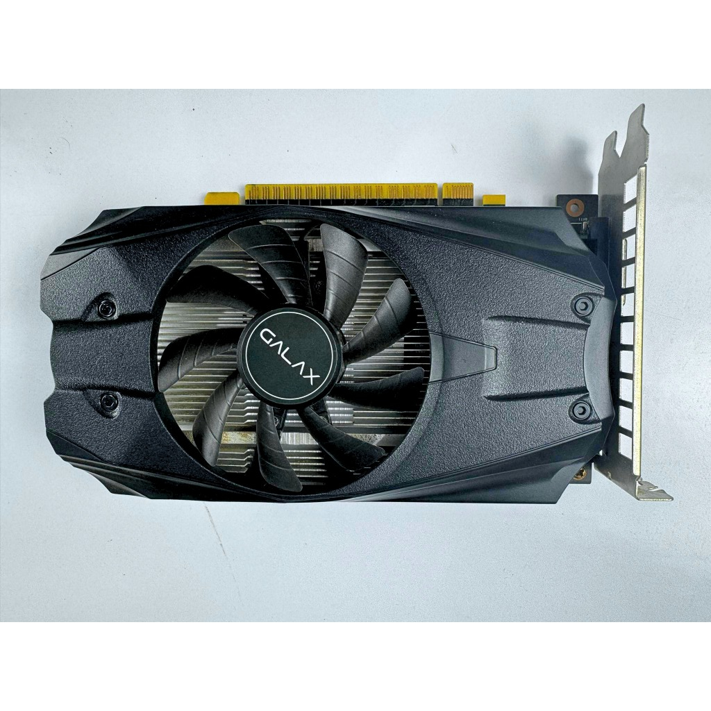การ์ดจอ Galax GTX 1050Ti 4GB GDDR5 มือสอง ไม่ต่อไฟเพิ่ม / RTX1050 Ti OC PCI-E 4GB GDDR5 128Bit