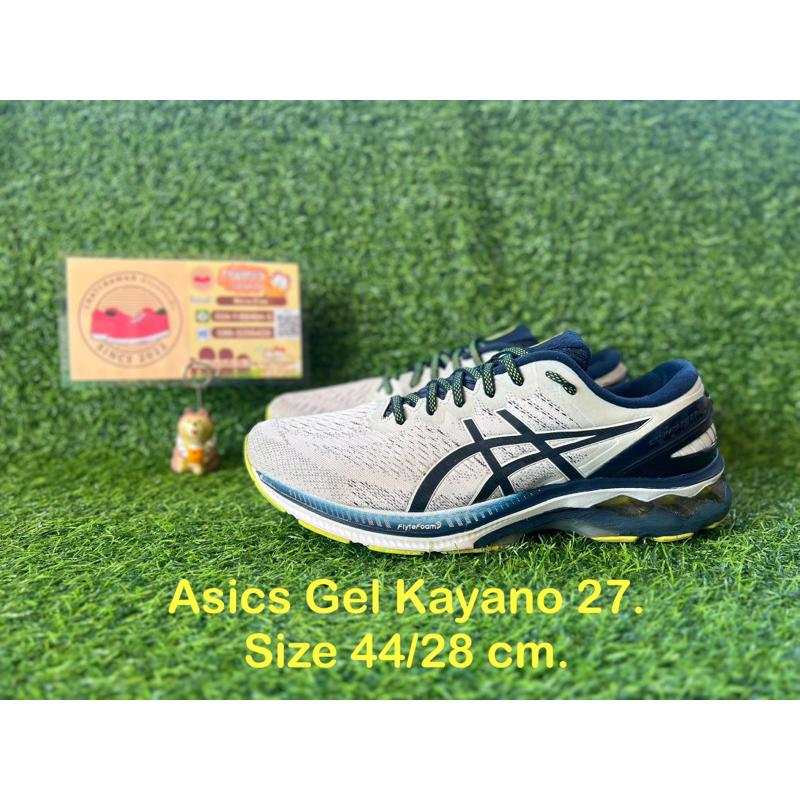 Asics Gel Kayano 27. Size 44/28 cm. #รองเท้าผ้าใบ #รองเท้าวิ่ง #รองเท้ามือสอง #รองเท้ากีฬา