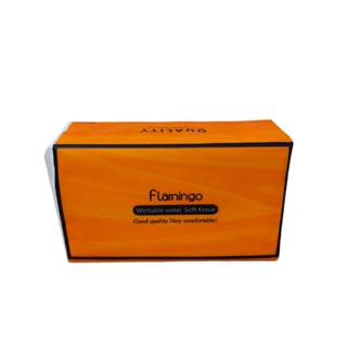 HOME818 ทิชชูแบบดึงแขวนได้ [ 1ห่อ260ดึง ]  กระดาษทิชชู (สีส้…