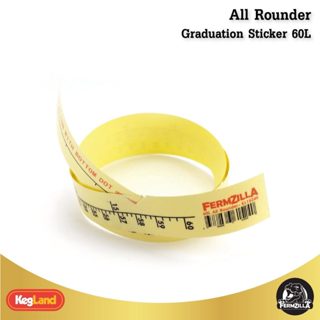 สติ้กเกอร์ถังหมักเบียร์ FermZilla – Graduation Sticker 60L