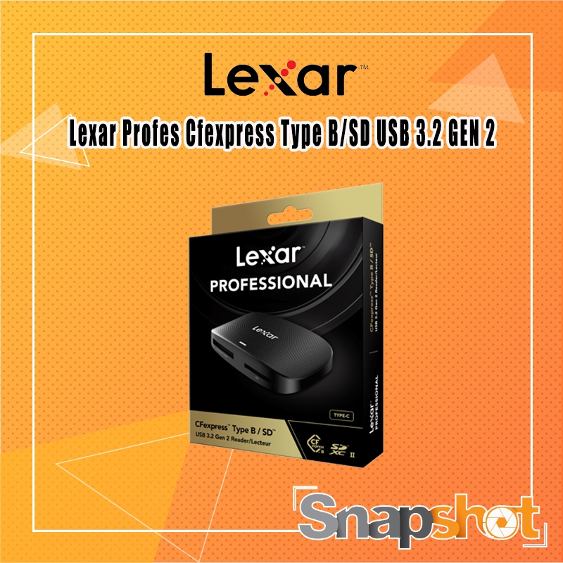 Lexar Profes Reader Cfexpress Type B/SD USB 3.2 GEN 2 ประกันศูนย์ไทย