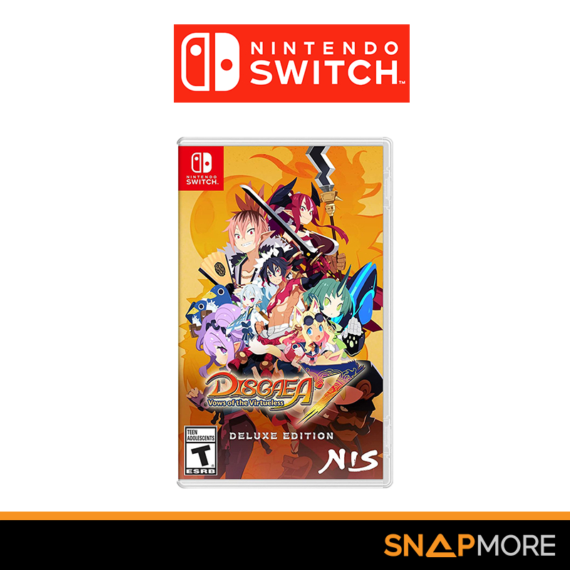 แผ่นเกมส์ Nintendo Switch Disgaea 7: Vows of the Virtueless [Deluxe Edition]