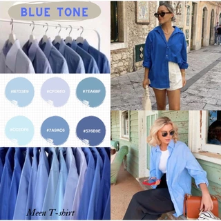 เสื้อเชิ้ตโอเวอร์ไซส์ อก40-65 นิ้ว 𝐎𝐯𝐞𝐫𝐬𝐢𝐳𝐞 𝐒𝐡𝐢𝐫𝐭 พร้อมส่งจากไทย มือ2