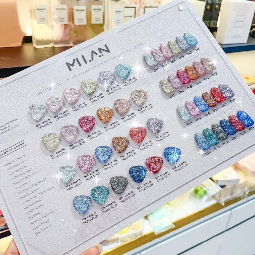 Milan Flash สีแฟลช 24สี สีแฟลช เล็บเจล ยาทาเล็บ