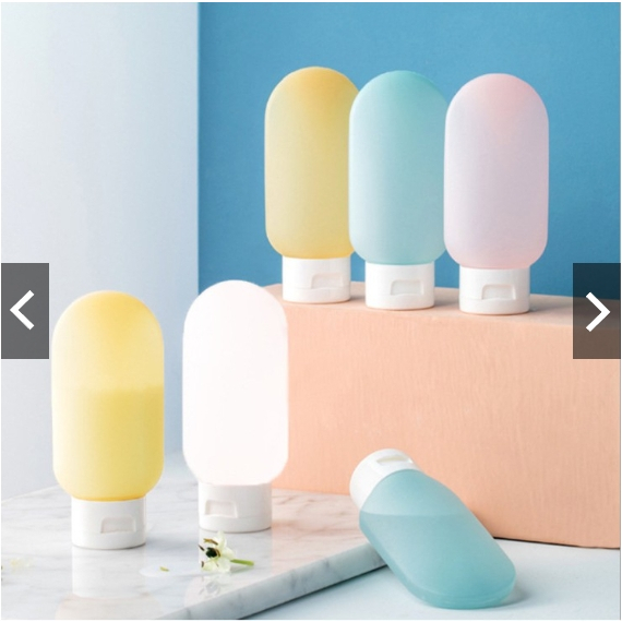 ขวดเปล่า แบบบีบ เติมได้ ขนาด 60 มล. สําหรับใส่โลชั่น แชมพู ครีมอาบน้ํา เหมาะกับการพกพาเดินทาง - รูปที่ 5