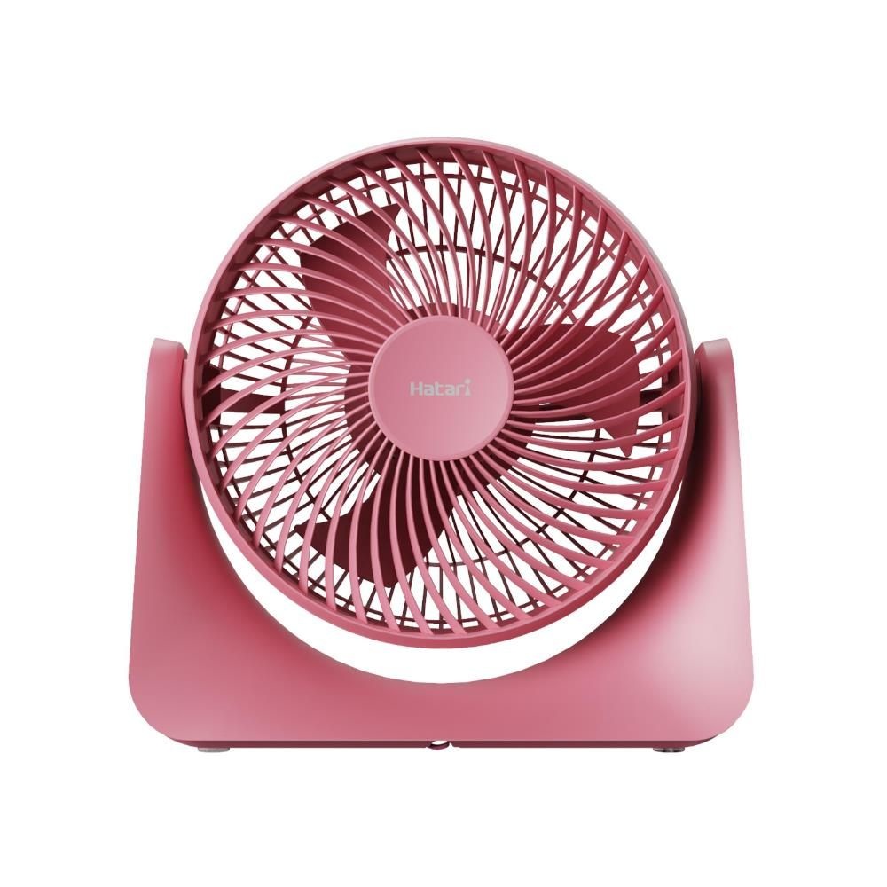 HATARI พัดลมตั้งโต๊ะ 8 นิ้ว รุ่น PS8M1 สีชมพู