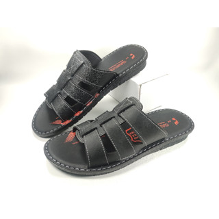 Canueรองเท้าแตะสวมชาย-รหัส A002ดำ,ตาล,แทน)