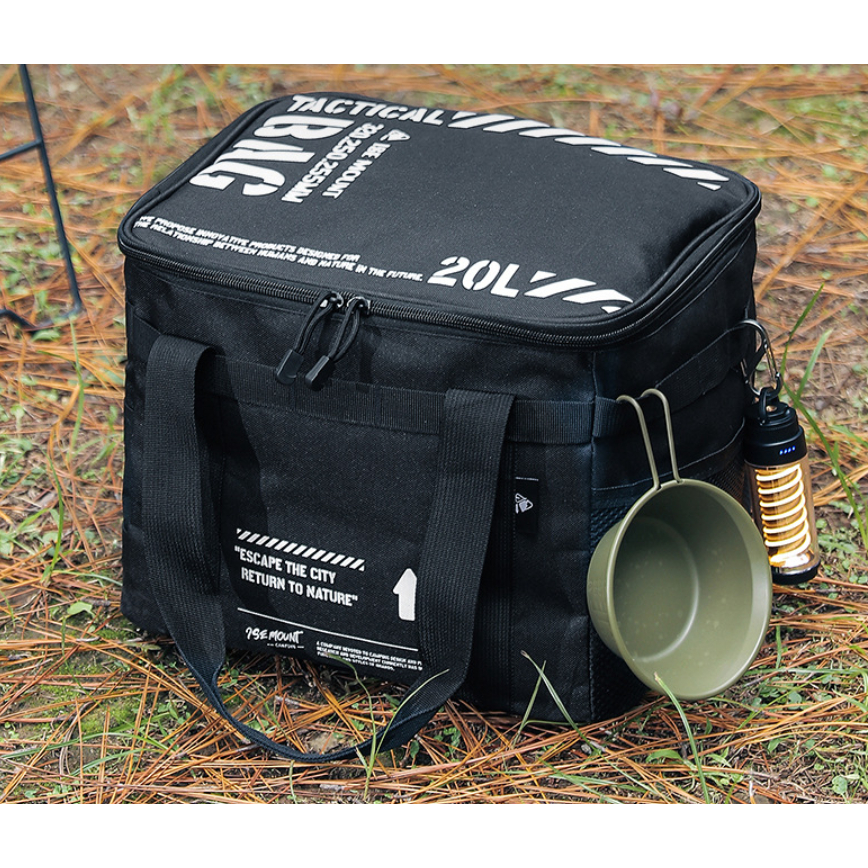 กระเป๋า Tactical Multi-function ขนาด 20 L. สี Sand, Black ใส่อุปกรณ์แค้มป์