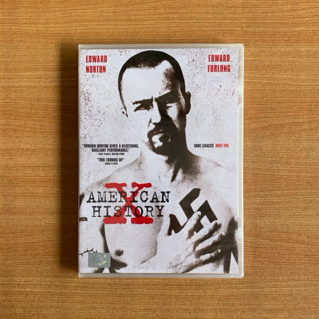 DVD : American History X (1998) อเมริกันนอกคอก [มือ 1 ซับไทย] Edward Norton / Furlong / ดีวีดี หนัง 