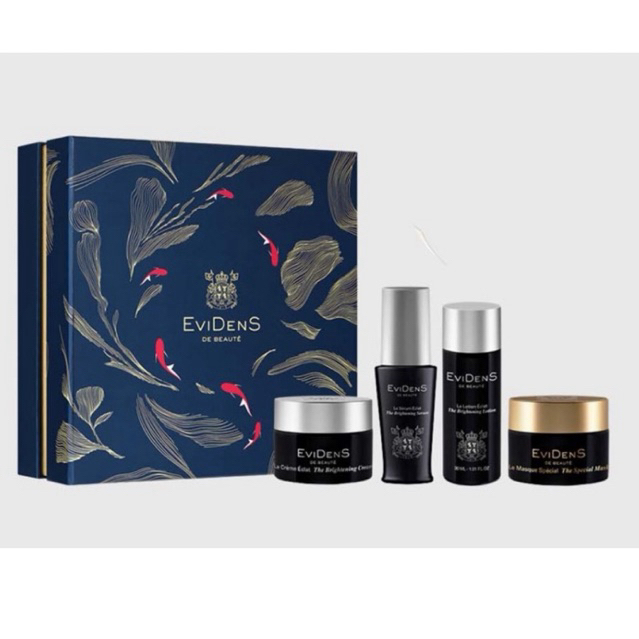 [ 6450.- เก็บcode ] Evidens the beaute The Brightening set คุ้มสุด
