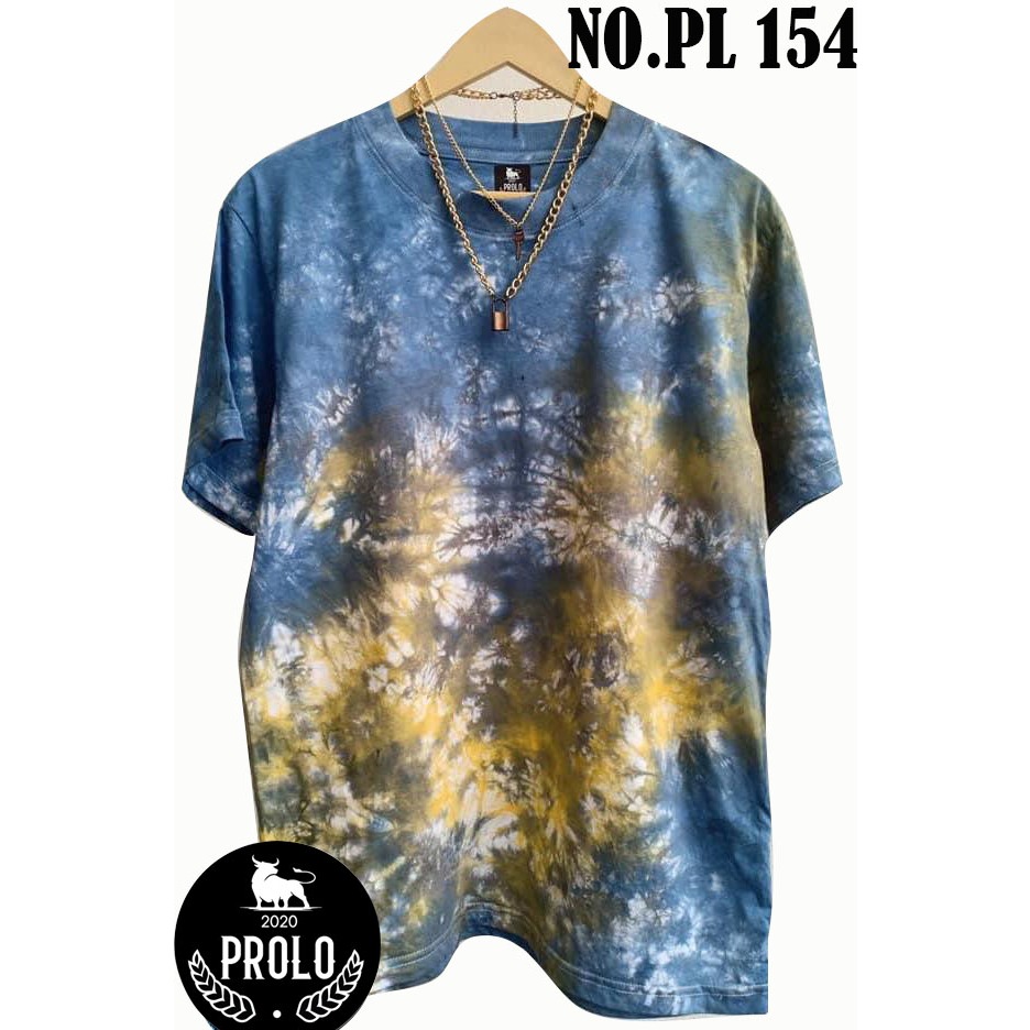 เสื้อมัดย้อมกรมทองผ้าคอตอนแท้