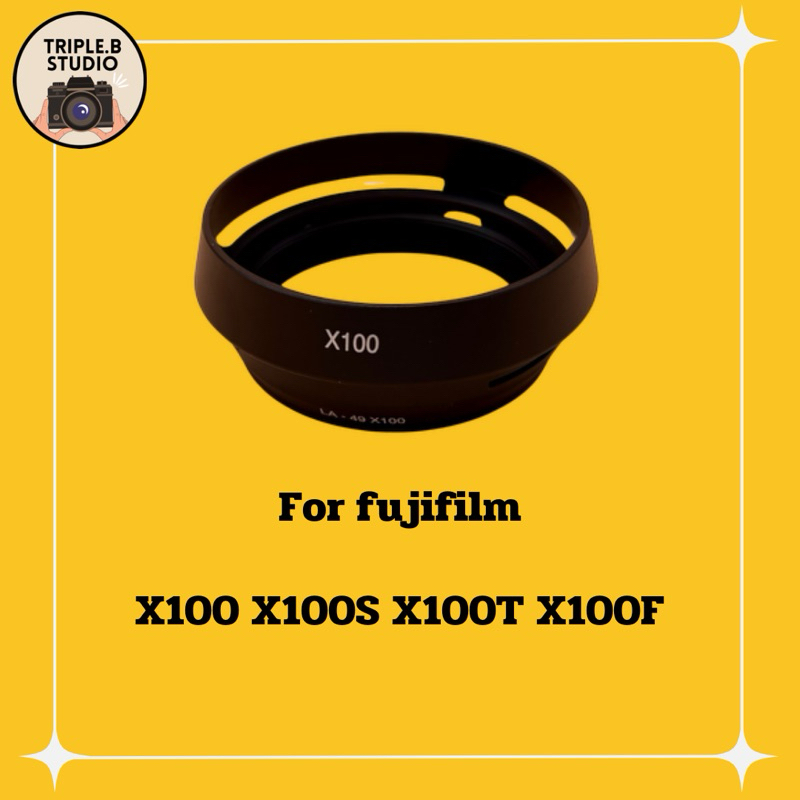 (ส่งจากไทย) hood x100 lens hood for fujifilm x100 X100S X100T X100F X100V ราคา ถูกที่สุด ดีลบีเคเค แกลเลอรีภาพที่ 2