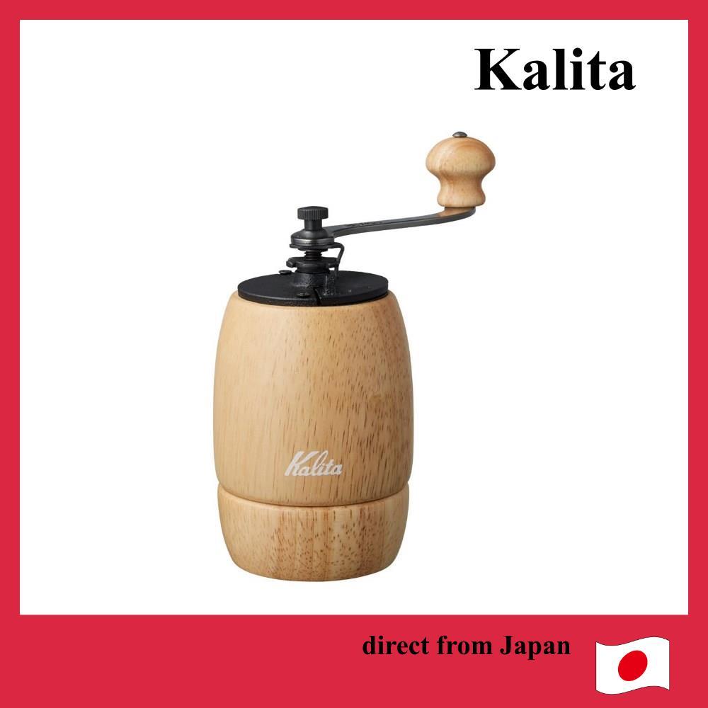 Kalita Coffee Mill เครื่องบดกาแฟแบบบดมือไม้ Natural KH-9N #42127 เครื่องบดกาแฟแบบโบราณแบบปรับได้ [ส่งตรงจากญี่ปุ่น]