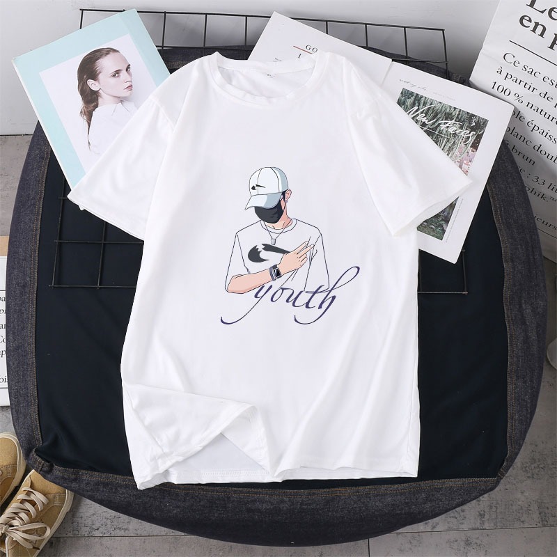 BK521-SHORTเสื้อยืดแขนสั้นคอกลม ผ้านุ่มระบายอากาศดี ทรงปล่อยใส่ได้ทุกเพศ ราคาสบายกระเป๋า จัดส่งยทางในไทยมีปลาทาง