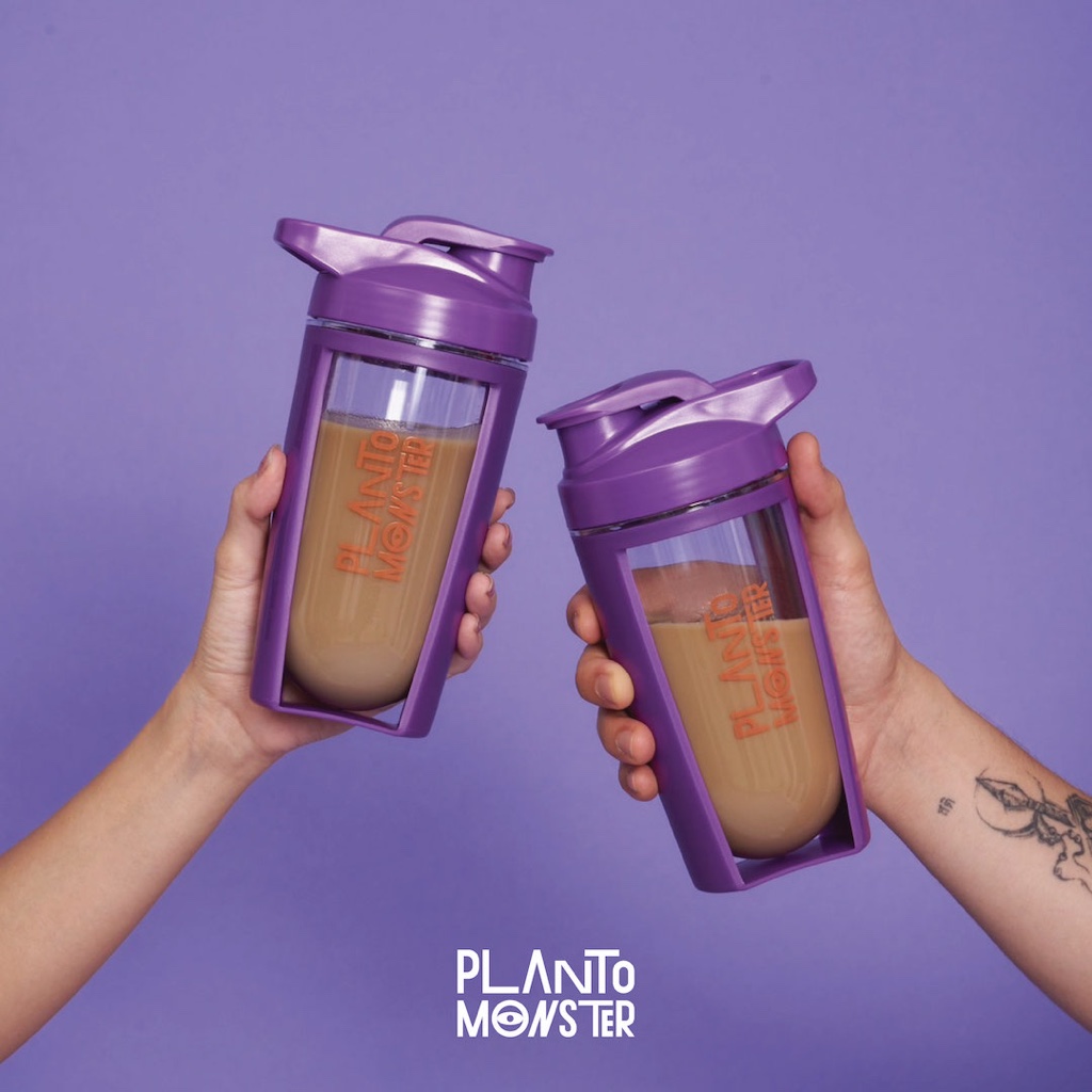 [   สินค้าขายดี  ] Planto Monster Protein Shaker แก้วเชค แก้วโปรตีน แก้วชงโปรตีน Food Grade พร้อมลูกบอล น้ำหนักเบา ราคา ถูกที่สุด ดีลบีเคเค แกลเลอรีภาพที่ 6