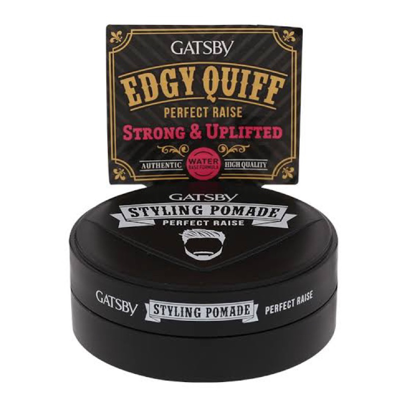 Gatsby pomade perfect raise hair styling 75g. ผลิตภัณฑ์จัดแต่งทรงผมอยู่ทรงนาน จาก🇯🇵