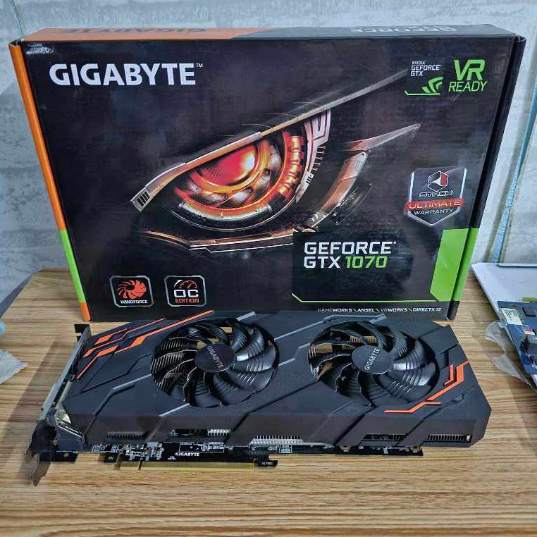 Gigabyte Nvidia GeForce GTX 1070 WINDFORCE 8GB Gaming มือสอง