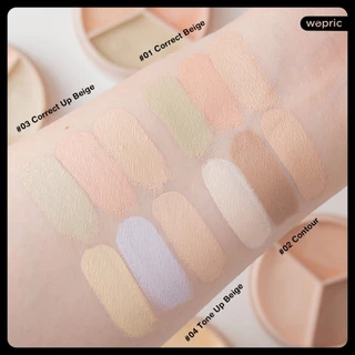 แท้💯พร้อมส่ง The Saem Cover Perfection Triple Pot Concealer มี 4 สี คอนซีลเลอร์ 3 หลุมยอดฮิต แต่งหน้าได้แบบโปร