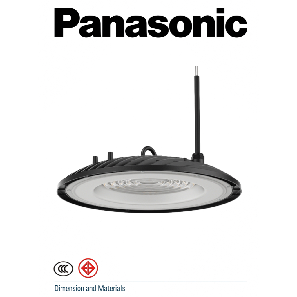 Panasonic โคมไฮเบย์ UFOขนาด100W.150W.200W.