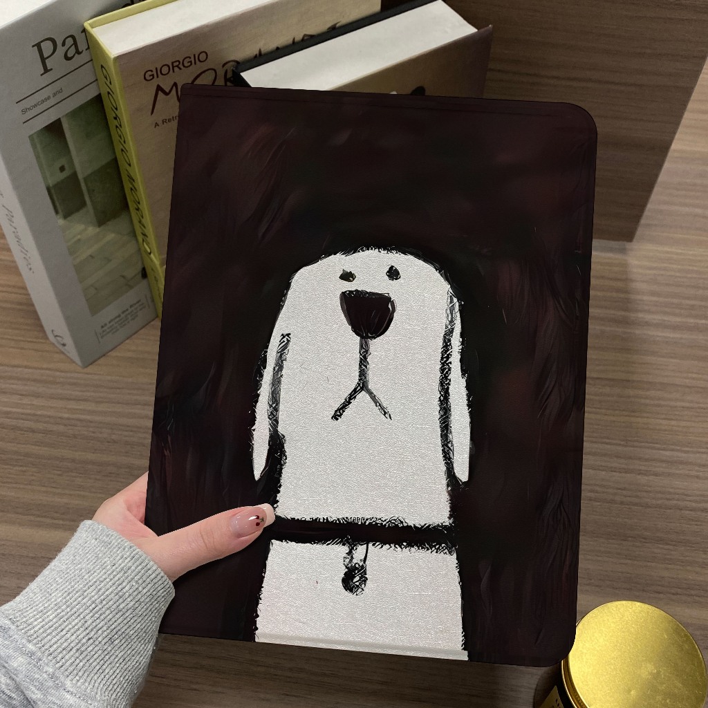 24 ชั่วโมง เคสไอแพด DOG Gen9 Air5/6 เคส iPad COOL Gen8 pro11 2024 Air4 Case iPad มีที่เก็บปากกา