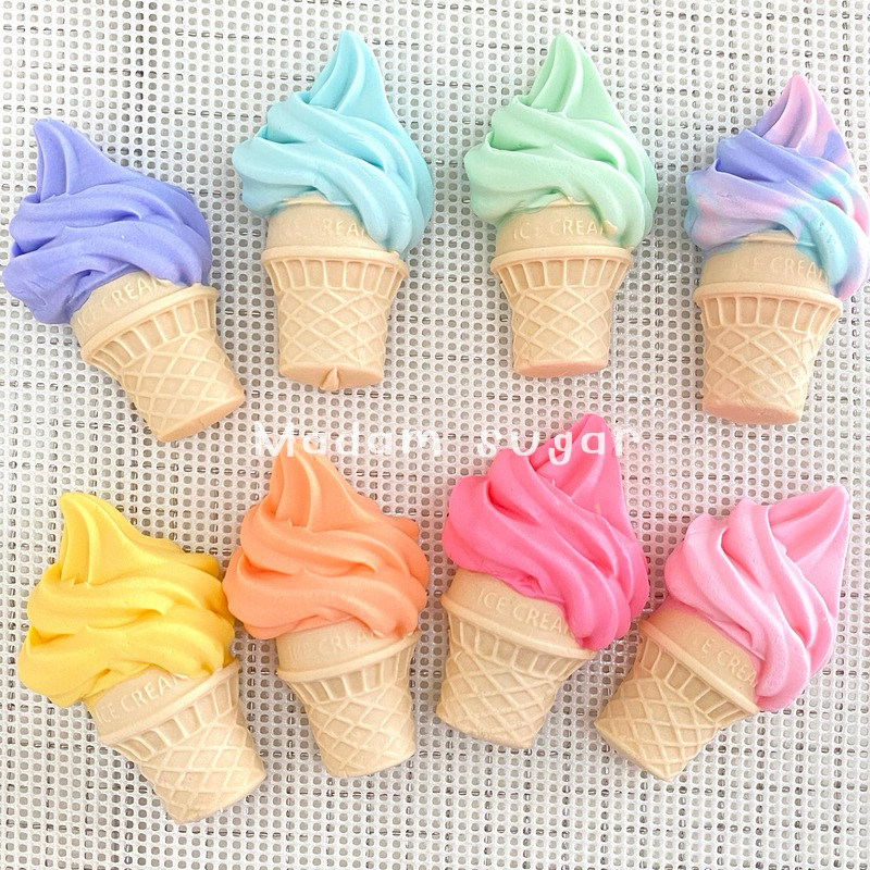 ใหม่!! Madame Sugar: น้ำตาลกัมเพสแต่งเค้ก “ไอติมไซส์ใหญ่” 🍦 : มาดามซูการ์