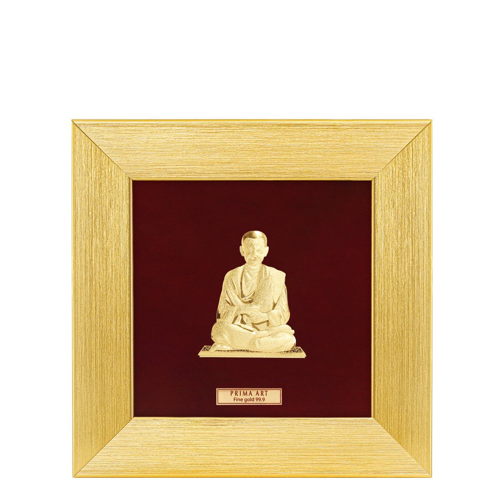 PRIMA ภาพหัตถศิลป์ทองคำสมเด็จพระพุฒาจารย์ (โต) รหัสสินค้า 704S3002-01